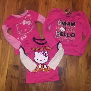 Set of Hello Kitty tees